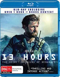 13 Hours : The Secret Soldiers Of Benghazi (Blu-Ray) New & Sealed - Region B - All Elite DVDs
