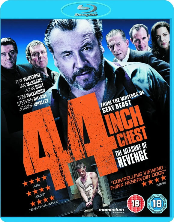 44 Inch Chest (Blu-Ray) New & Sealed - Region B - All Elite DVDs
