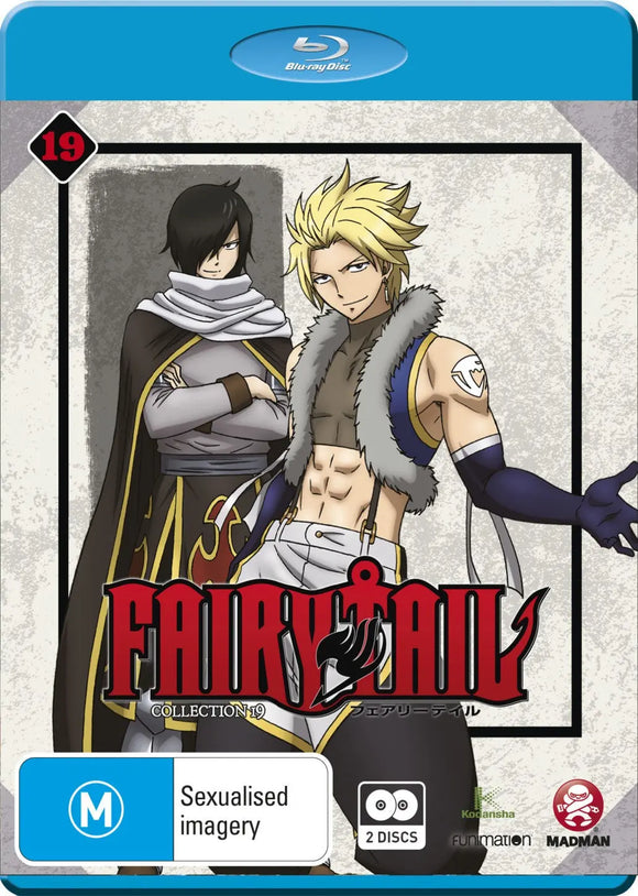 Fairy Tail - Collection 19 (Blu-Ray) New & Sealed - Region B - All Elite DVDs