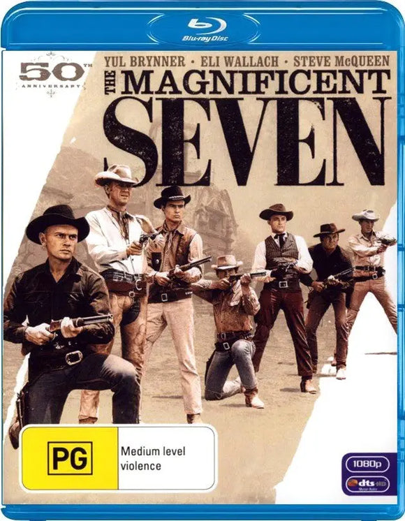 The Magnificent Seven (Classic) (Blu-Ray) New & Sealed - Region B - All Elite DVDs