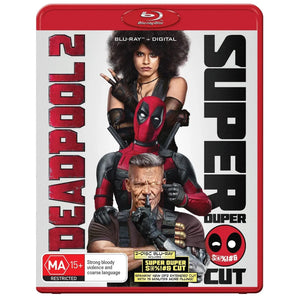 Deadpool 2 : Super Duper Cut (Blu-Ray) Brand New & Sealed - Region B - All Elite DVDs