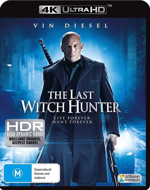The Last Witch Hunter (4K-UHD)New & Sealed - Region Free - All Elite DVDs