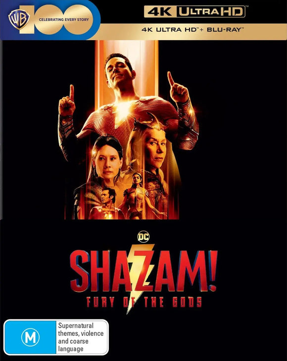 Shazam! : Fury Of The Gods Steelbook (4K-UHD/Blu-Ray)New & Sealed - All Elite DVDs