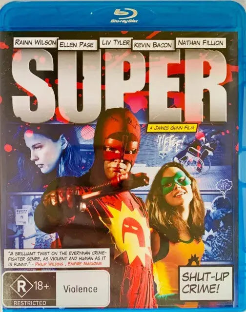 Super (Blu-Ray) New & Sealed - Reg B - All Elite DVDs