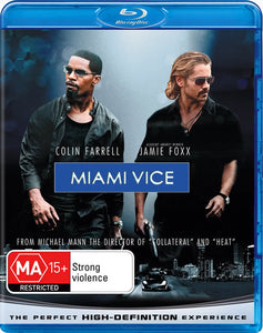 Miami Vice (Blu-Ray) New & Sealed - Region B - All Elite DVDs
