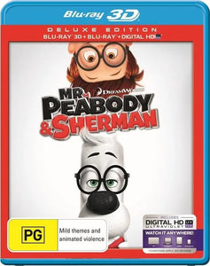 Mr. Peabody & Sherman 3D (Blu-Ray) New & Sealed - Region B - All Elite DVDs