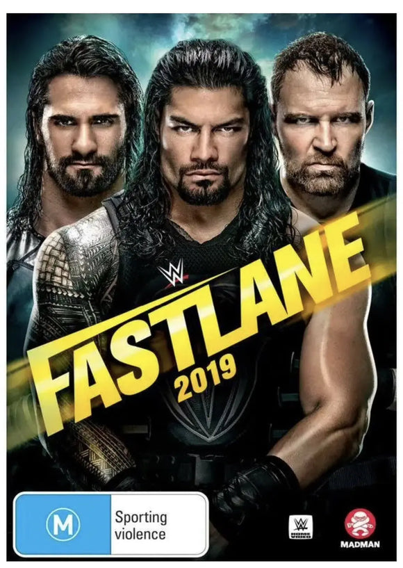 WWE: Fast Lane 2019 (DVD) Brand New & Sealed - Region 4 - All Elite DVDs
