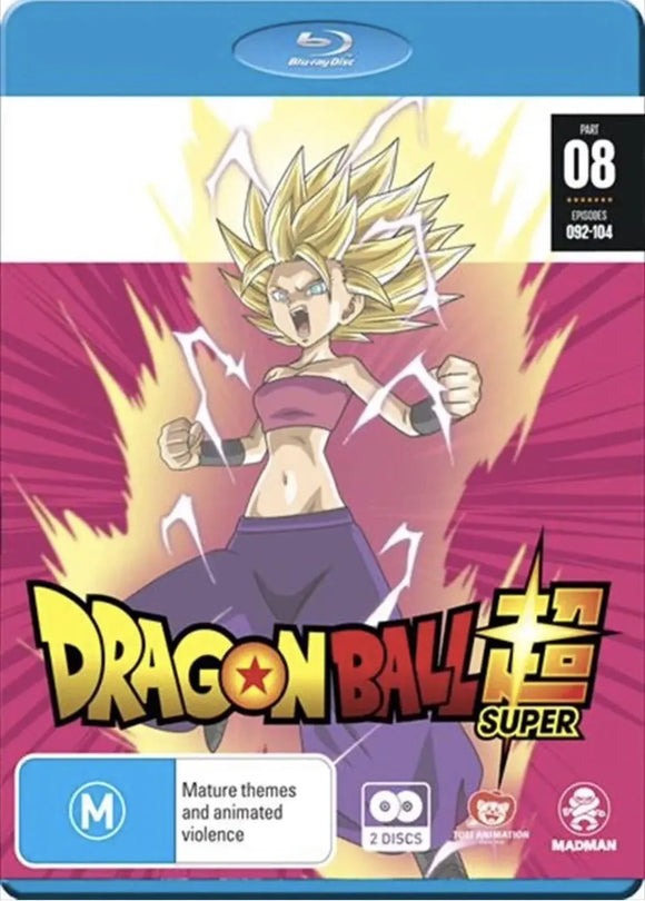 Dragon Ball Super - Part 8 (Blu-Ray) New & Sealed - Region B - All Elite DVDs