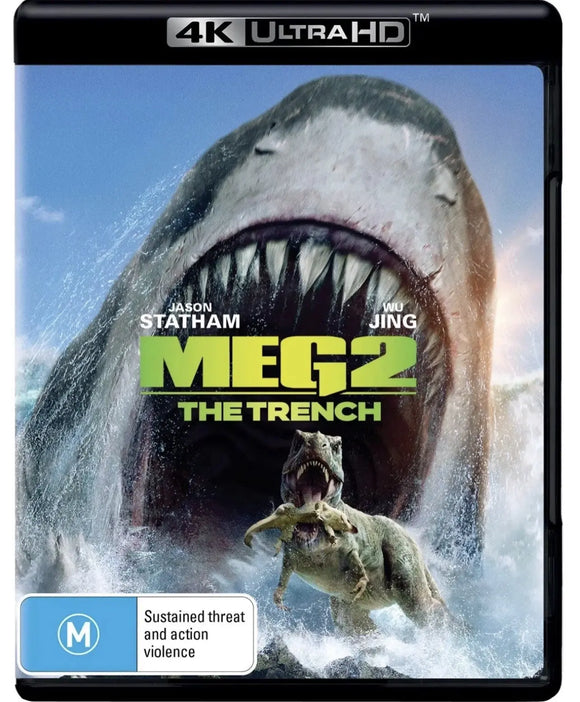 The Meg 2: The Trench (4K UHD) Brand New & Sealed - All Elite DVDs