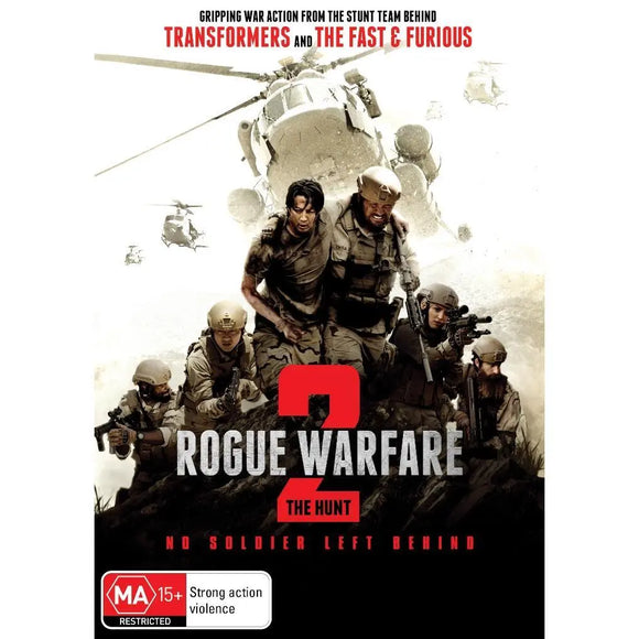 Rogue Warfare 2 - The Hunt (DVD) Brand New & Sealed - Reg 4 - All Elite DVDs