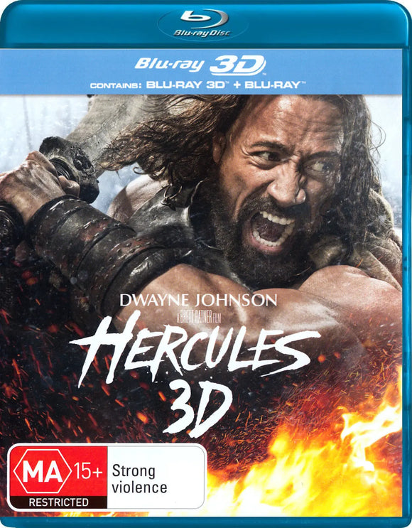 Hercules 3D (Blu-Ray) New & Sealed - Region B - All Elite DVDs