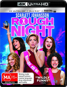 Rough Night (4K UHD + Blu-Ray) Brand New & Sealed - Region B - All Elite DVDs