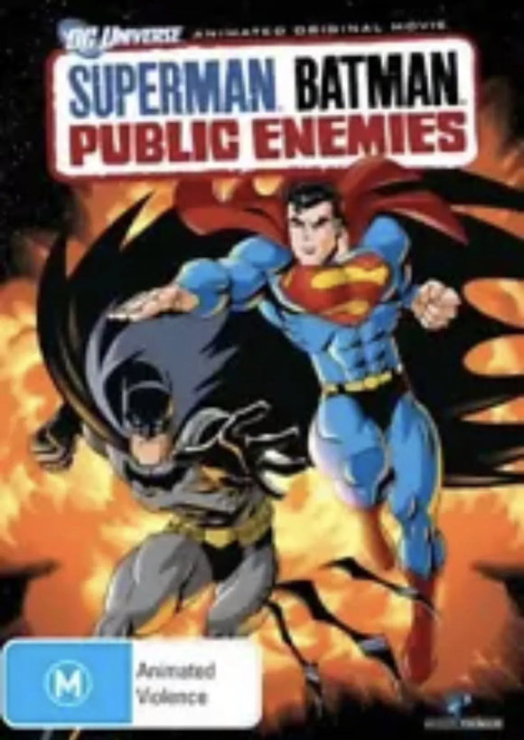 Superman / Batman - Public Enemies (DVD) Brand New & Sealed - Region 4 - All Elite DVDs