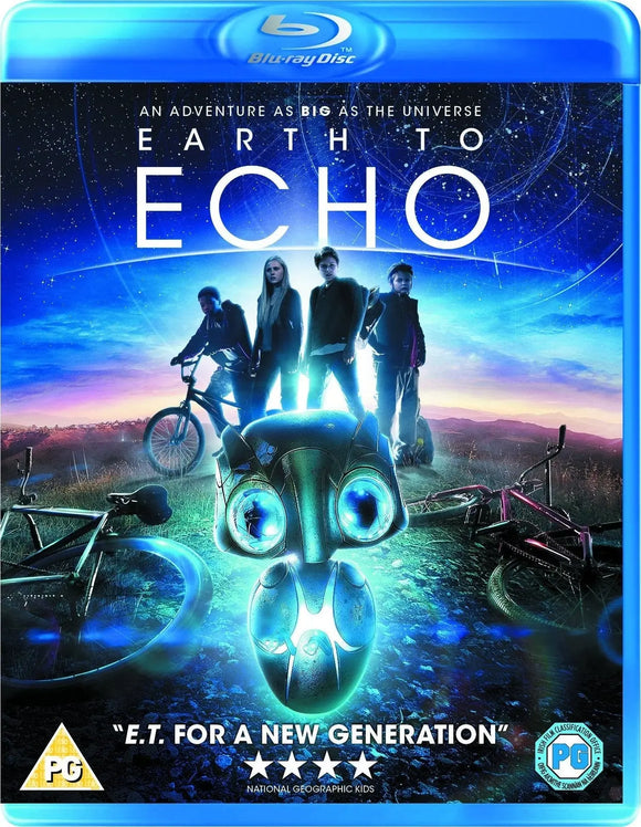 Earth To Echo (Blu-Ray) New & Sealed - Region B - All Elite DVDs