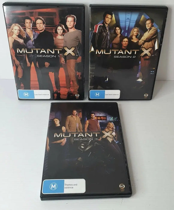 Mutant X - The Complete Series (Seasons 1-3) (DVD) Brand New & Sealed - Region 4 - All Elite DVDs