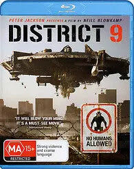 District 9 (Blu-Ray) New & Sealed - Reg B - All Elite DVDs