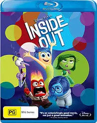 Inside Out (Blu-Ray) New & Sealed - Reg B - All Elite DVDs