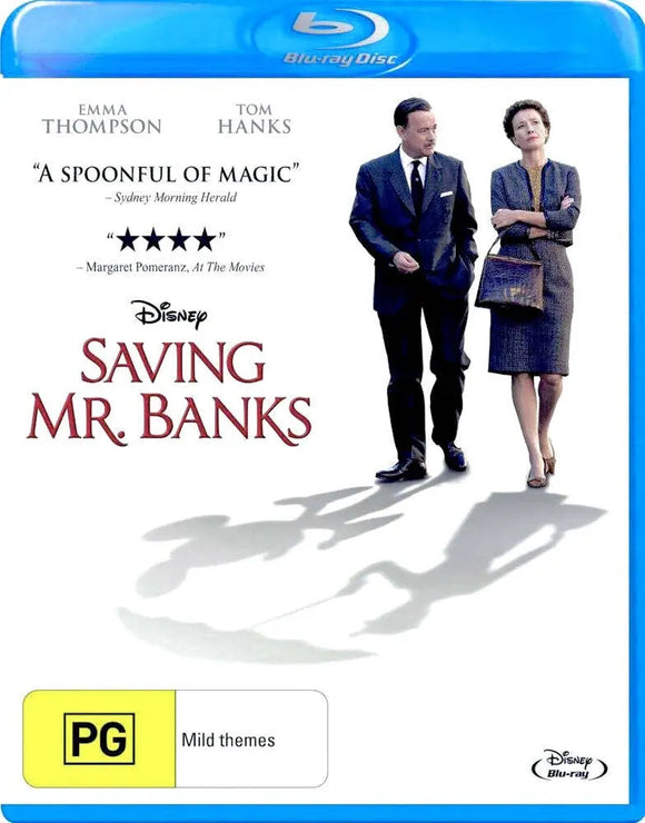 Saving Mr Banks (Blu-Ray) New & Sealed - Region B - All Elite DVDs
