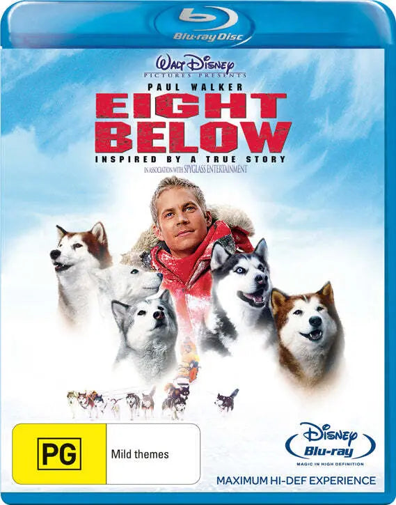 Eight Below (Blu-Ray) New & Sealed - Region B - All Elite DVDs