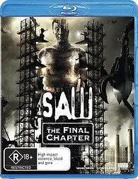 Saw : The Final Chapter (Blu-Ray) New & Sealed - Region B - All Elite DVDs