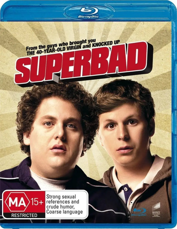 Superbad (Blu-Ray) New & Sealed - Region B - All Elite DVDs
