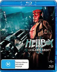 Hellboy 2 : The Golden Army (Blu-Ray) New & Sealed - Region B - All Elite DVDs