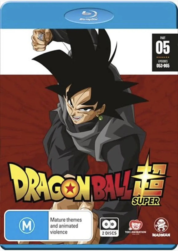 Dragon Ball Super - Part 5 (Blu-Ray) New & Sealed - Region B - All Elite DVDs