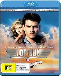 Top Gun (Blu-Ray) New & Sealed - Region B - All Elite DVDs