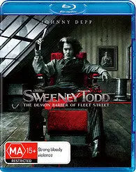 Sweeney Todd - The Demon Barber Of Fleet Street (Blu-Ray) New - Reg B - All Elite DVDs