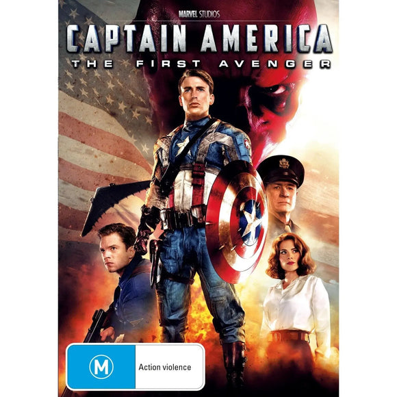 Captain America - The First Avenger (DVD) Brand New & Sealed - Region 4 - All Elite DVDs