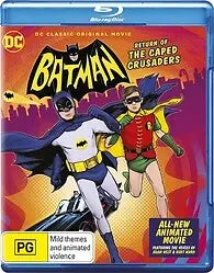 Batman : Return Of The Caped Crusaders (Blu-Ray) New & Sealed - Region B - All Elite DVDs