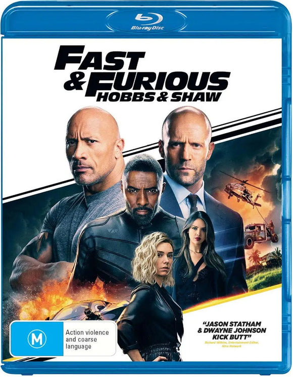 Fast & Furious - Presents Hobbs & Shaw (Blu-Ray) New & Sealed - Region B - All Elite DVDs