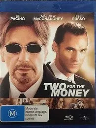 Two For The Money (Blu-Ray) New & Sealed - Reg B - All Elite DVDs