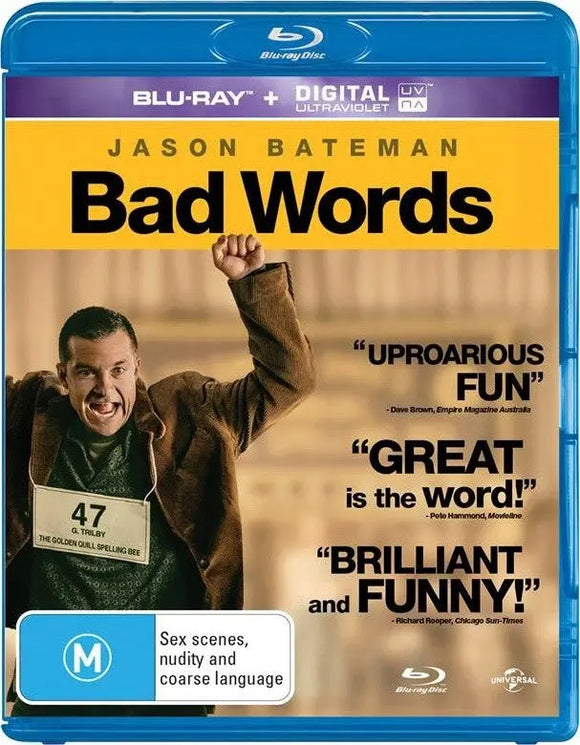 Bad Words (Blu-Ray) New & Sealed - Region B - All Elite DVDs