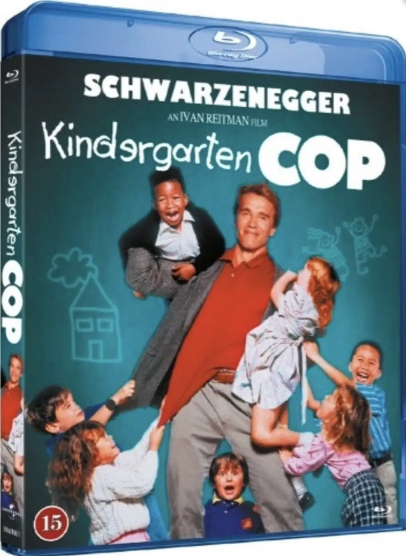 Kindergarten Cop (Danish Import) (Blu-Ray) Brand New & Sealed - Region B - All Elite DVDs