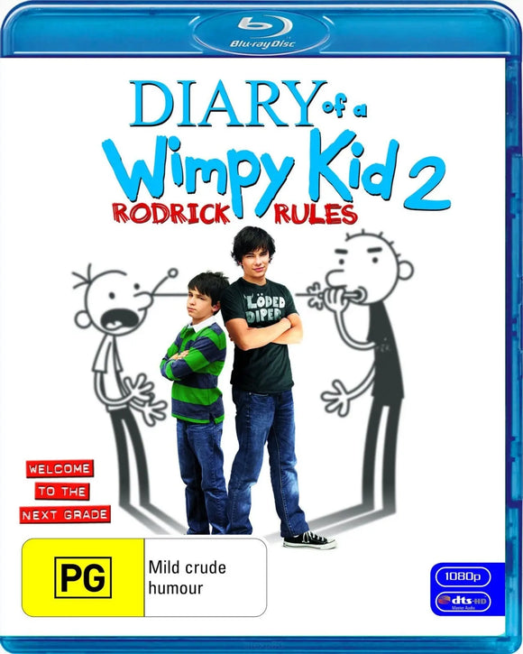 Diary of A Wimpy Kid 2: Roderick Rules (Blu-Ray) New & Sealed - Region B - All Elite DVDs