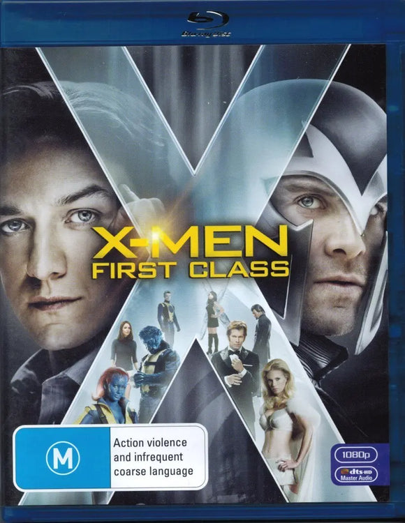 X-Men - First Class (Blu-Ray) New & Sealed - Region B - All Elite DVDs