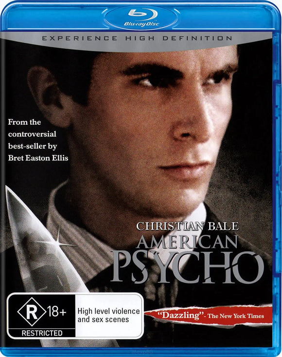 American Psycho (Blu-Ray) Brand New & Sealed - Region B - All Elite DVDs