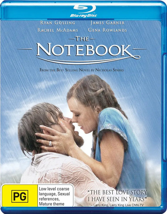 The Notebook (Blu-Ray) New & Sealed - Region B - All Elite DVDs