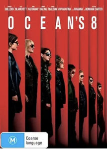 Ocean's 8 (DVD) Brand New & Sealed - Region 4 - All Elite DVDs