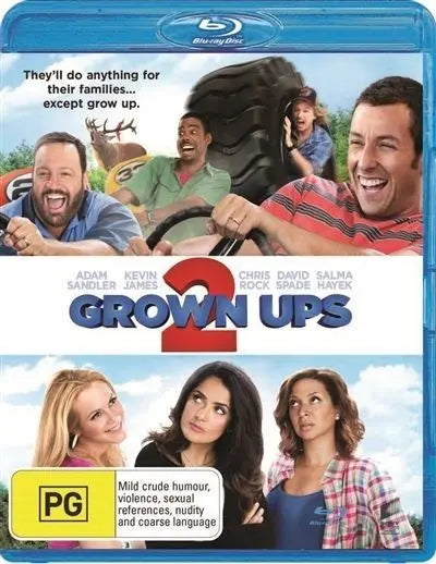 Grown Ups 2 (Blu-Ray) New & Sealed - Region B - All Elite DVDs
