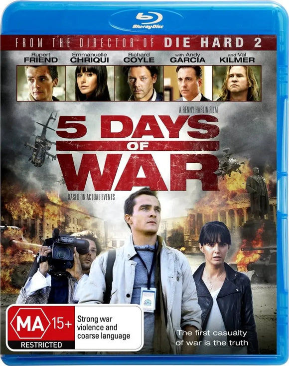 5 Days Of War (Blu-Ray) New & Sealed - Region B - All Elite DVDs