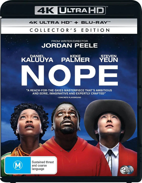 Nope(4K-UHD/Blu-Ray)New & Sealed - Region Free - All Elite DVDs