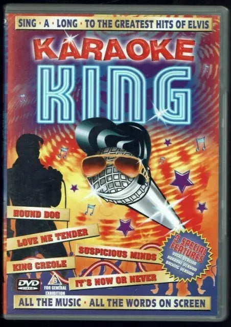 Karaoke King(DVD) New & Sealed - Region 4 - All Elite DVDs