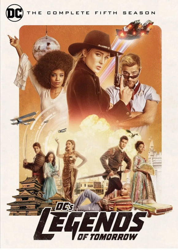 DC's Legends of Tomorrow - Season 5 (DVD) Brand New & Sealed - Region Free - All Elite DVDs