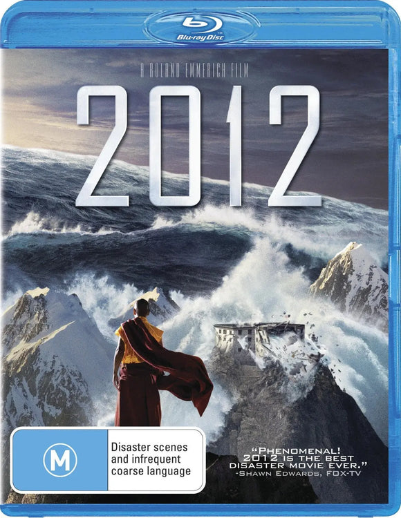 2012 (Blu-Ray) New & Sealed - Region B - All Elite DVDs