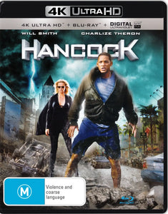 Hancock (4K-UHD/Blu-Ray)New & Sealed - Region Free - All Elite DVDs