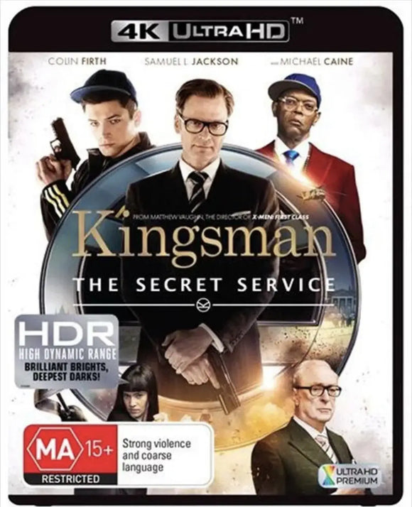 Kingsman - The Secret Service (4K-UHD) Brand New & Sealed - All Elite DVDs