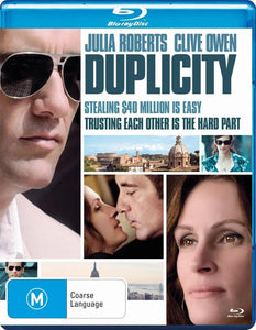 Duplicity (Blu-Ray) New & Sealed - Region B - All Elite DVDs