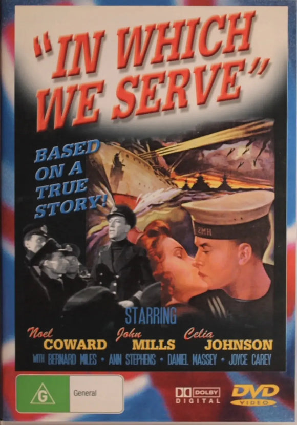 In Which We Serve (DVD) Brand New & Sealed - Region 4 - All Elite DVDs